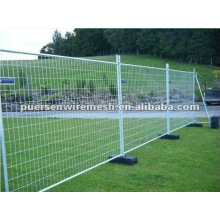 ISO2001 Security mobile fence hot dipped galvanized after welding